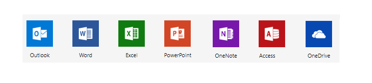office app icons