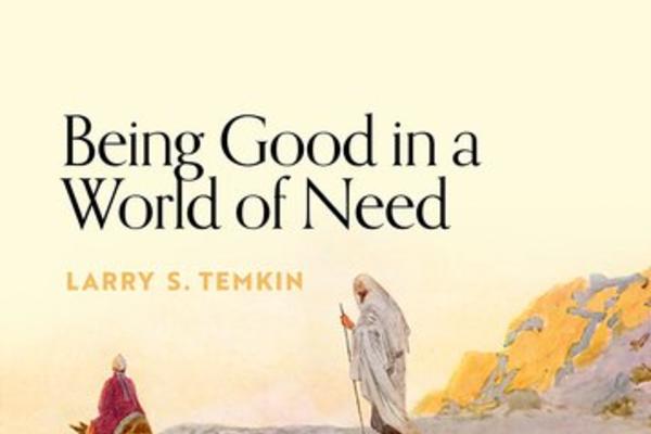 Being Good in a World of Need book cover showing image of the good samaritan 
