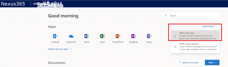 office 365 portal